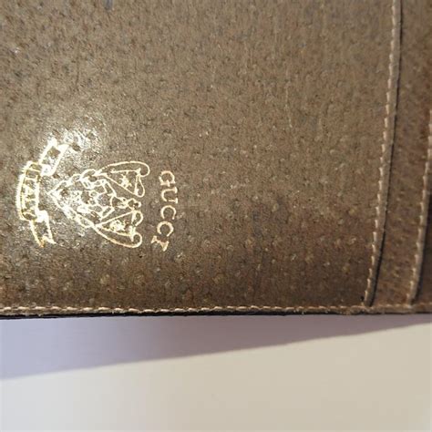portafogli originale vintage gucci